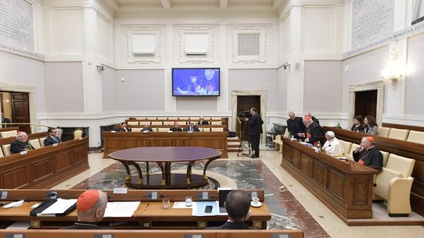 Encuentro-del-papa-con-el-congreso-para-la-economía-2019