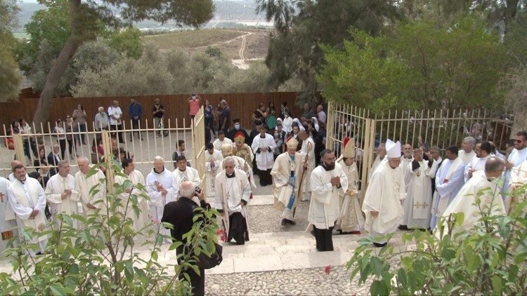 Ceremonia de apertura del sínodo de la iglesia de Tierra Santa