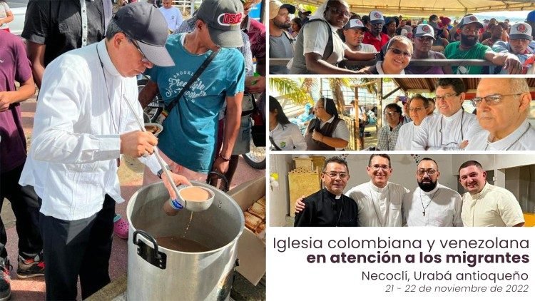 Iglesia en Colombia y Venezuela: Solidaridad con los migrantes
