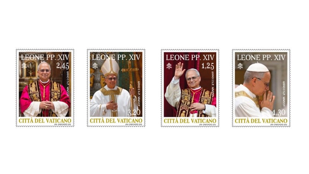 Nueva emisión filatélica con motivo del inicio del Pontificado de León XIV