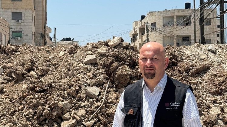 Anton Asfar, director de Cáritas Jerusalén