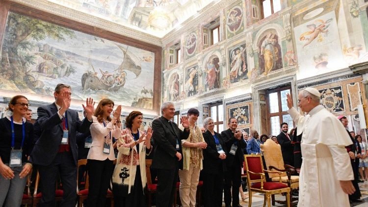 La audiencia del Papa León XIV con los moderadores de las Asociaciones de Fieles