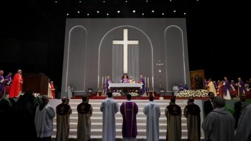 El Papa en la misa, Turquía