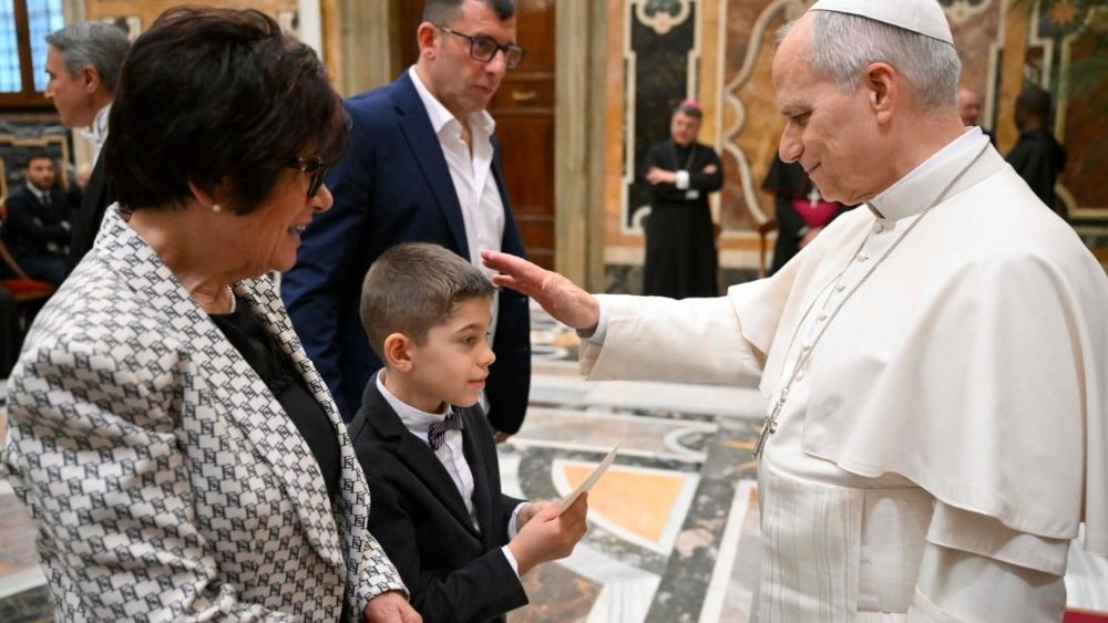 Encuentro del pontífice con los participantes en la IV edición de la Cátedra de la acogida